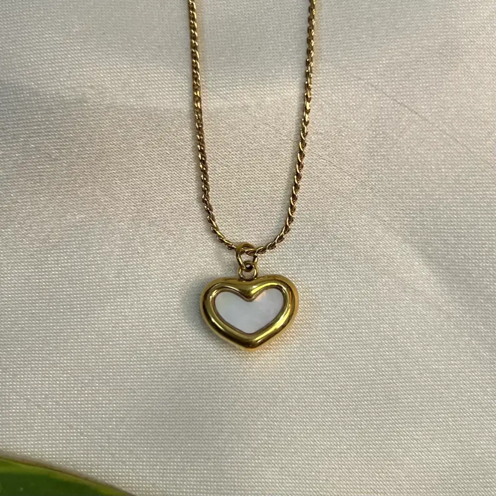 Pearl Heart Pendent