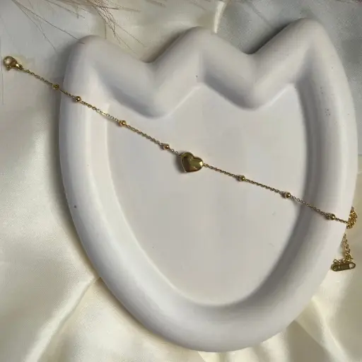 [B-003] Mini Heart Bracelet