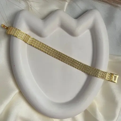 [B-005] Gold Belt Bracelet