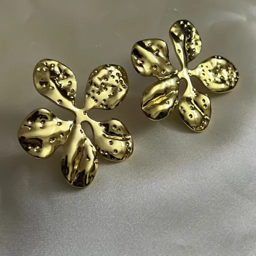 [E-003] Flower Earrings