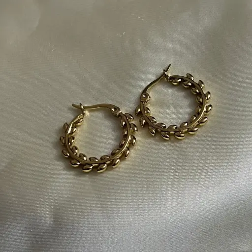 [E-018] Hoop Earrings